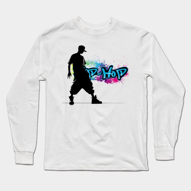 Hip-hop mania Long Sleeve T-Shirt by YuYu